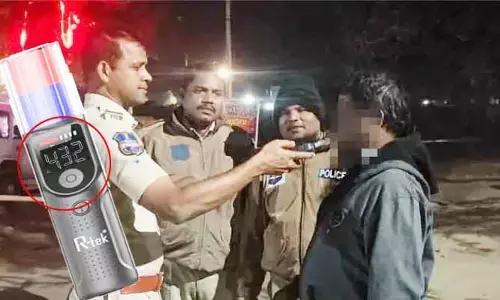 వారెవ్వా డ్రంక్ అండ్ డ్రైవ్ చరిత్రలో రికార్డు..! మీటర్ బద్దలయ్యే రీడింగ్ నమోదు