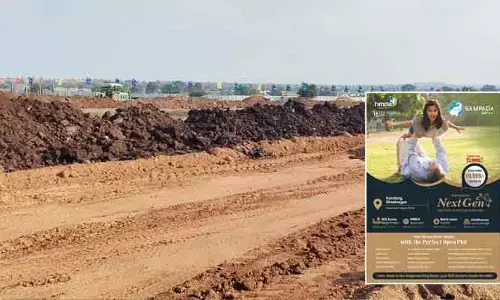 పర్మీషన్ లేకుండా వందల ఎకరాల్లో వెంచర్.. ‘సంపద నెక్ట్స్ జెన్’ సంస్థ ఒంటెద్దు పోకడ