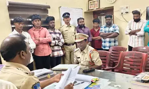 శాంతి భద్రతలకు విఘాతం కలిగిస్తే ఉపేక్షించేది లేదు : సీఐ చరమందరాజు