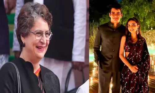 రేహాన్ ఎంగేజ్‌మెంట్‌పై ప్రియాంకగాంధీ ఇంట్రెస్టింగ్ పోస్ట్