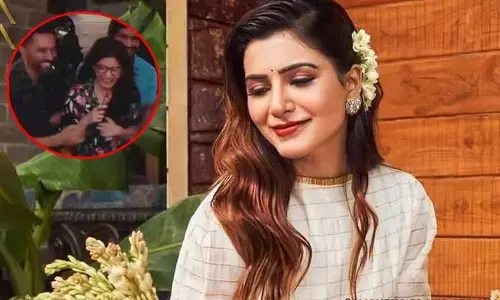 భ‌ర్త‌తో సమంత హ్యాపీ మూడ్.. నెట్టింట వైరల్ అవుతున్న క్యూట్ వీడియో