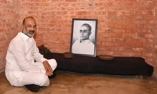 కలాపాని జైలును సందర్శించిన బండి సంజయ్