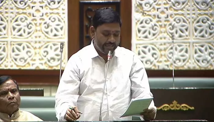 BJP MLA: పలకలేని ఊరు పేరుతో కష్టాలు.. మార్చాలి అని ఎమ్మెల్యే డిమాండ్ BJP MLA: పలకలేని ఊరు పేరుతో కష్టాలు.. మార్చాలి అని ఎమ్మెల్యే డిమాండ్