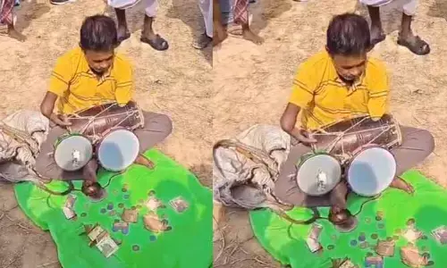 VIDEO: వైకల్యం శరీరానికే టాలెంట్‌కి కాదు!