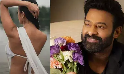 సీక్రెట్ గా హీరోయిన్ కు హైద‌రాబాద్ బిర్యానీ తినిపించిన ప్ర‌భాస్ !