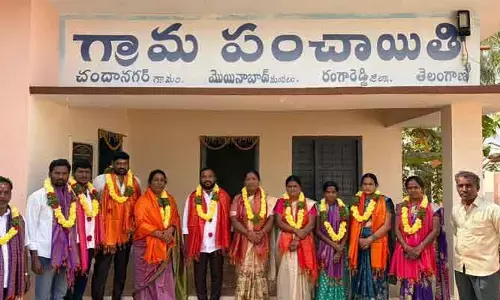 గ్రామాన్ని అన్నిరంగాల్లో అభివృద్ధి చేస్తా : సర్పంచ్ తోక మురళీకృష్ణ