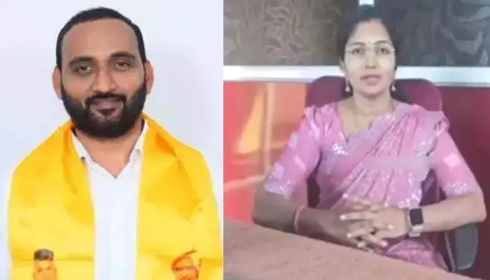 వివాదంలో ఎమ్మెల్యే కాకర్ల సురేష్.. ఎస్పీని కలుస్తానంటూ షాకింగ్ కామెంట్స్ వివాదంలో ఎమ్మెల్యే కాకర్ల సురేష్.. ఎస్పీని కలుస్తానంటూ షాకింగ్ కామెంట్స్