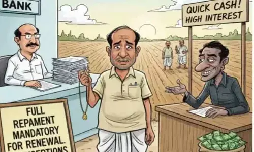 బ్యాంకర్ల కండీషన్.. ఫుల్ పేమెంట్ కడితే లోన్ రెన్యూవల్..