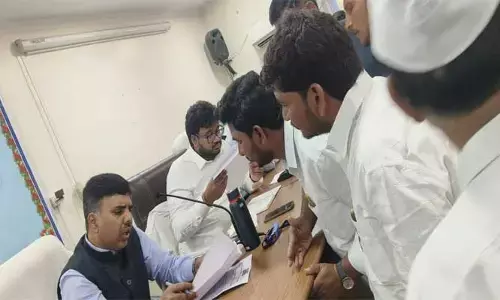 నూతన గ్రామపంచాయతీ ఏర్పాటు చేయాలని  క‌లెక్ట‌ర్ కి విన‌తి