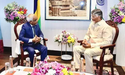 మారిషస్ అధ్యక్షుడితో సీఎం చంద్రబాబు భేటీ.. ఎందుకంటే?