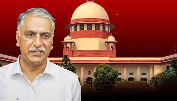 ఫోన్ ట్యాపింగ్ కేసు.. సుప్రీంకోర్టులో హరీశ్రావుకు బిగ్ రిలీఫ్ ఫోన్ ట్యాపింగ్ కేసు.. సుప్రీంకోర్టులో హరీశ్రావుకు బిగ్ రిలీఫ్