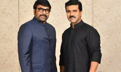 తండ్రి సినిమాపై కొడుకు రామ్ చరణ్ ఇంట్రెస్టింగ్ ట్వీట్..