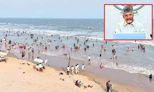 సూర్యలంక బీచ్ అభివృద్ధికి మాస్టర్ ప్లాన్ రెడీ చేయండి : సీఎం చంద్రబాబు