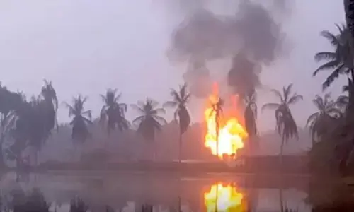 కోనసీమలో సాధారణ స్థితికి మంటలు! బ్లో అవుట్ నియంత్రణకు అమెరికా నిపుణులు