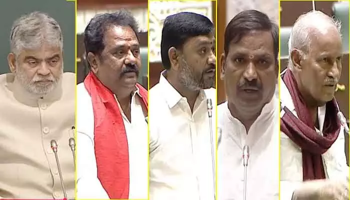 TG Assembly: ఐదో రోజు అసెంబ్లీ సమావేశాలు.. కొనసాగుతోన్న ప్రశ్నోత్తరాలు TG Assembly: ఐదో రోజు అసెంబ్లీ సమావేశాలు.. కొనసాగుతోన్న ప్రశ్నోత్తరాలు