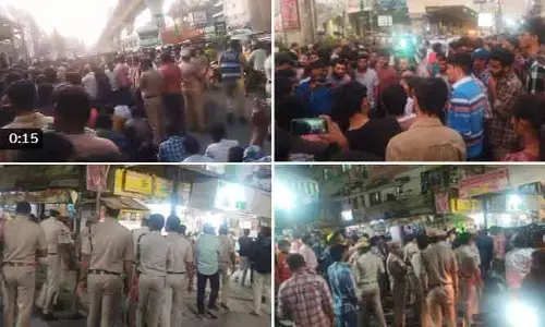 దిల్‍సుఖ్‍నగర్‌లో రోడ్డెక్కిన నిరుద్యోగులు.. ఉద్రిక్తంగా మారిన వాతావరణం