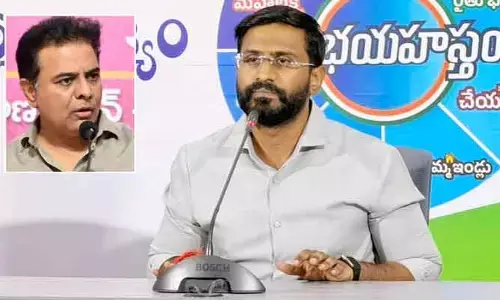 ఫ్రస్టేషన్‌‌లో కేటీఆర్‌కు పిచ్చి‌ పట్టింది.. ఎమ్మెల్సీ బల్మూరి వెంకట్ సెటైర్లు