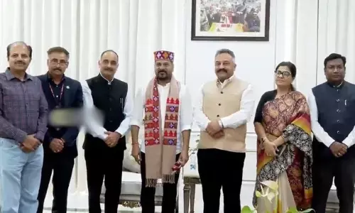 సీఎం రేవంత్‌తో హిమాచల్ ప్రదేశ్ విద్యా శాఖ మంత్రి రోహిత్ కుమార్ బృందం భేటీ