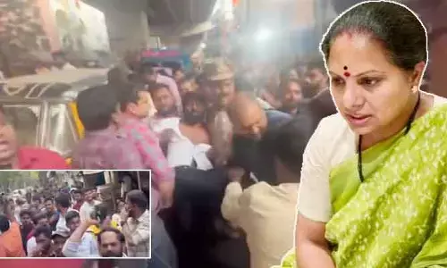 Kavitha: నిరుద్యోగుల అరెస్ట్ అప్రజాస్వామికం.. తెలంగాణ జాగృతి చీఫ్ కవిత ఫైర్