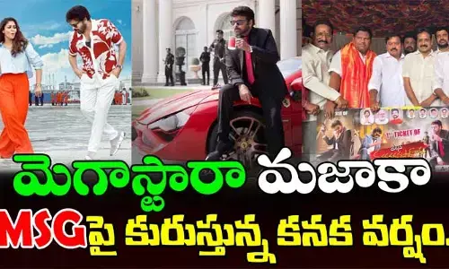 మెగాస్టారా మజాకా.. (వీడియో)