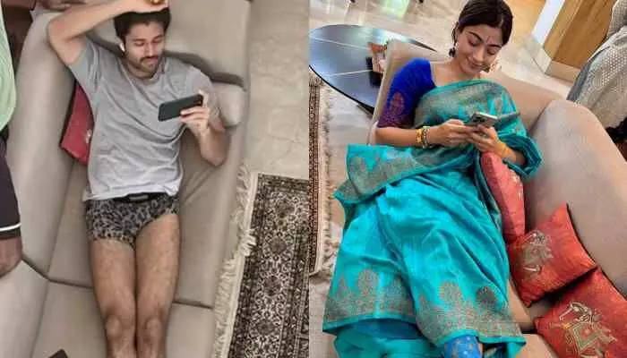 ఒకే సోఫాలో టాలీవుడ్ హీరో, హీరోయిన్లు..రొమాంటిక్ పిక్ ! ఒకే సోఫాలో టాలీవుడ్ హీరో, హీరోయిన్లు..రొమాంటిక్ పిక్ !