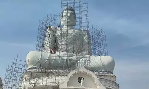 అమరావతి ఐకాన్‌కు కొత్త రూపు.. పనులు షురూ