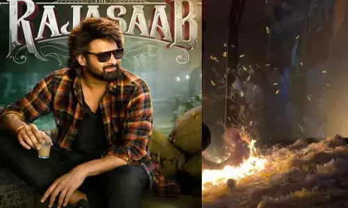 రాజాసాబ్ థియేటర్‌లో అగ్నిప్రమాదం
