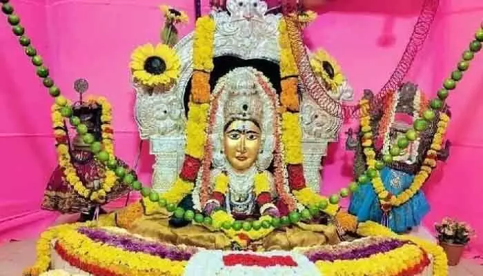 గంగాలమ్మ వార్షిక మహోత్సవాలకు సర్వం సిద్ధం గంగాలమ్మ వార్షిక మహోత్సవాలకు సర్వం సిద్ధం