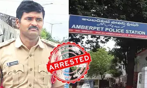 రికవరీ సొమ్ము తాకట్టు కేసు.. అంబర్‌పేట్ ఎస్సై భానుప్రకాశ్‌ రెడ్డి అరెస్టు
