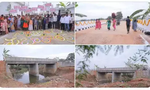 దశాబ్దాల నిరీక్షణ.. పూర్తయిన వంతెన