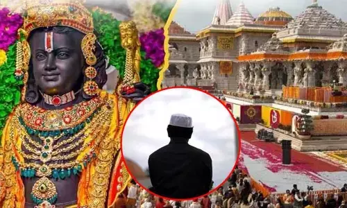 అయోధ్య ఆలయంలో ముస్లిం యువకుడు హల్‌చల్.. సరిగ్గా నమాజ్‌ టైమ్‌లో ఎంట్రీ ఇచ్చి..