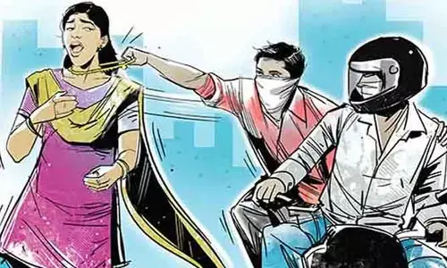 చైన్ స్నాచింగ్ కేసులో ముగ్గురు నిందితులు అరెస్ట్