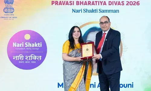 జాగృతి ఖతార్ చైర్ పర్సన్‌కు నారీ శక్తి అవార్డు