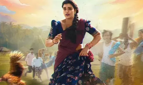 లంగా ఓణిలో తళుక్కుమన్న ఐశ్వర్య