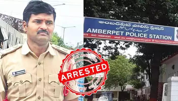 రికవరీ సొమ్ము తాకట్టు కేసు.. అంబర్పేట్ ఎస్సై భానుప్రకాశ్ రెడ్డి అరెస్టు రికవరీ సొమ్ము తాకట్టు కేసు.. అంబర్పేట్ ఎస్సై భానుప్రకాశ్ రెడ్డి అరెస్టు