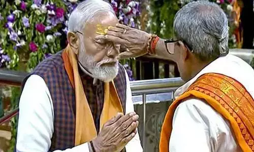 సోమనాథ్ ఆలయంలో ప్రధాని మోదీ పర్యటన: ఘనంగా శౌర్య యాత్ర