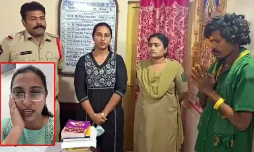 జగదాంబ సెంటర్‌లో యువతిపై దాడి: నిందితుడి అరెస్ట్
