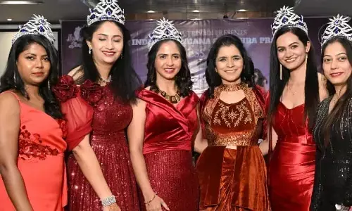 జాతీయ వేదికపై కిరీటాలు గెలుచుకున్న మిసెస్ ఇండియా తెలంగాణ క్వీన్స్