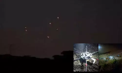 సరిహద్దుల్లో మరోసారి పాక్ డ్రోన్ల కలకలం