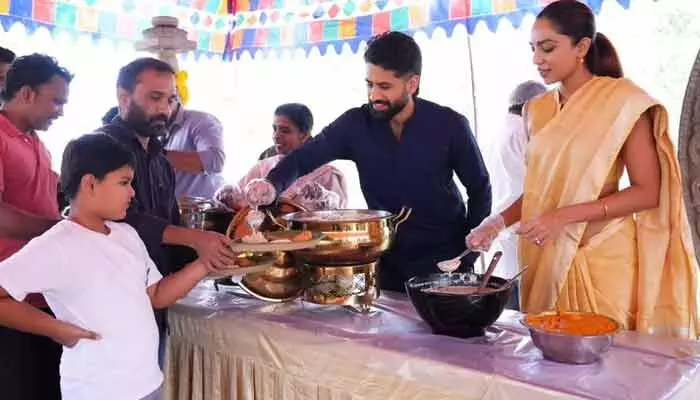 అక్కడ సంక్రాంతి సెలబ్రేషన్స్ చేసుకున్న చైతన్య-శోభిత.. ఫొటోలు వైరల్ అక్కడ సంక్రాంతి సెలబ్రేషన్స్ చేసుకున్న చైతన్య-శోభిత.. ఫొటోలు వైరల్