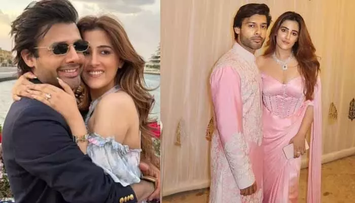 ప్రియుడిని పెళ్లి చేసుకుని షాకిచ్చిన టాలీవుడ్ హీరోయిన్..వీడియో వైరల్ ప్రియుడిని పెళ్లి చేసుకుని షాకిచ్చిన టాలీవుడ్ హీరోయిన్..వీడియో వైరల్