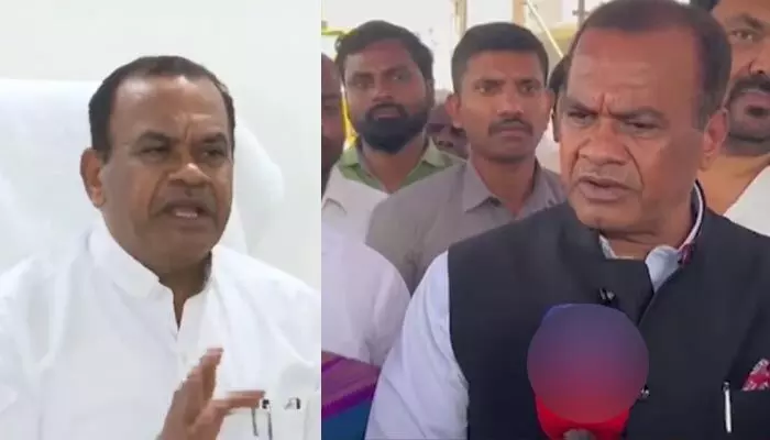 అంతా తూచ్.. సినిమా టికెట్ ధరలు పెంపుపై మాట మార్చిన మంత్రి కోమటిరెడ్డి అంతా తూచ్.. సినిమా టికెట్ ధరలు పెంపుపై మాట మార్చిన మంత్రి కోమటిరెడ్డి