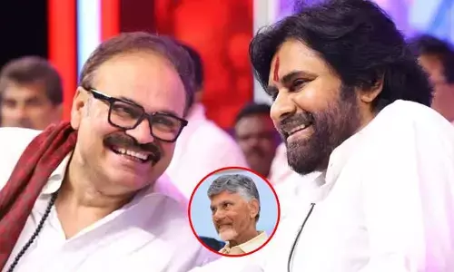 24 గంటల్లో సమస్య పరిష్కారం.. పవన్ కల్యాణ్, నాగబాబు చిత్రపటాలకు పాలాభిషేకం