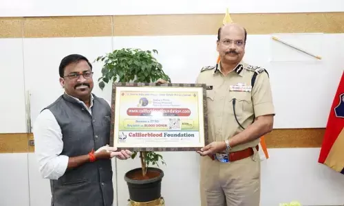 డీజీపీ చేతుల మీదుగా ‘కాల్ ఫర్ బ్లడ్’ వెబ్‌ యాప్‌ ప్రారంభం