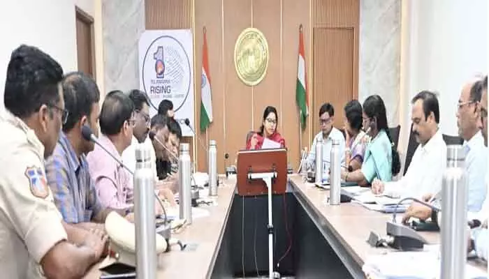 సీఎం పర్యటనను విజయవంతం చేసేందుకు అధికారులు సిద్ధంగా ఉండండి : కలెక్టర్ అభిలాష అభినవ్ సీఎం పర్యటనను విజయవంతం చేసేందుకు అధికారులు సిద్ధంగా ఉండండి : కలెక్టర్ అభిలాష అభినవ్