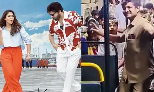 శశిరేఖ పాటకు డ్యాన్స్ చేసిన బస్సు కండక్టర్