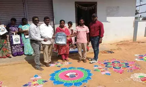 గ్రామ‌స్తుల‌కు సంక్రాంతి శుభాకాంక్ష‌లు : స‌ర్పంచ్ రాములు