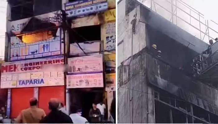Fire Accident: రాణిగంజ్లో భారీ అగ్ని ప్రమాదం.. రూ.లక్షల్లో ఆస్తి నష్టం Fire Accident: రాణిగంజ్లో భారీ అగ్ని ప్రమాదం.. రూ.లక్షల్లో ఆస్తి నష్టం