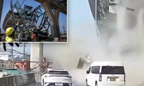 థాయ్‌లాండ్‌లో మరో ఘోర క్రేన్ ప్రమాదం