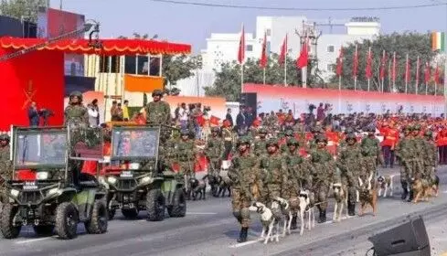 జైపూర్లో ఘనంగా 78వ సైనిక దినోత్సవం జైపూర్లో ఘనంగా 78వ సైనిక దినోత్సవం